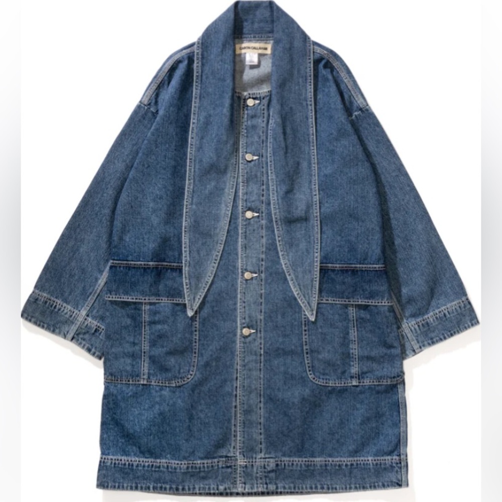 ISO Peta denim coat from Caron Callahan